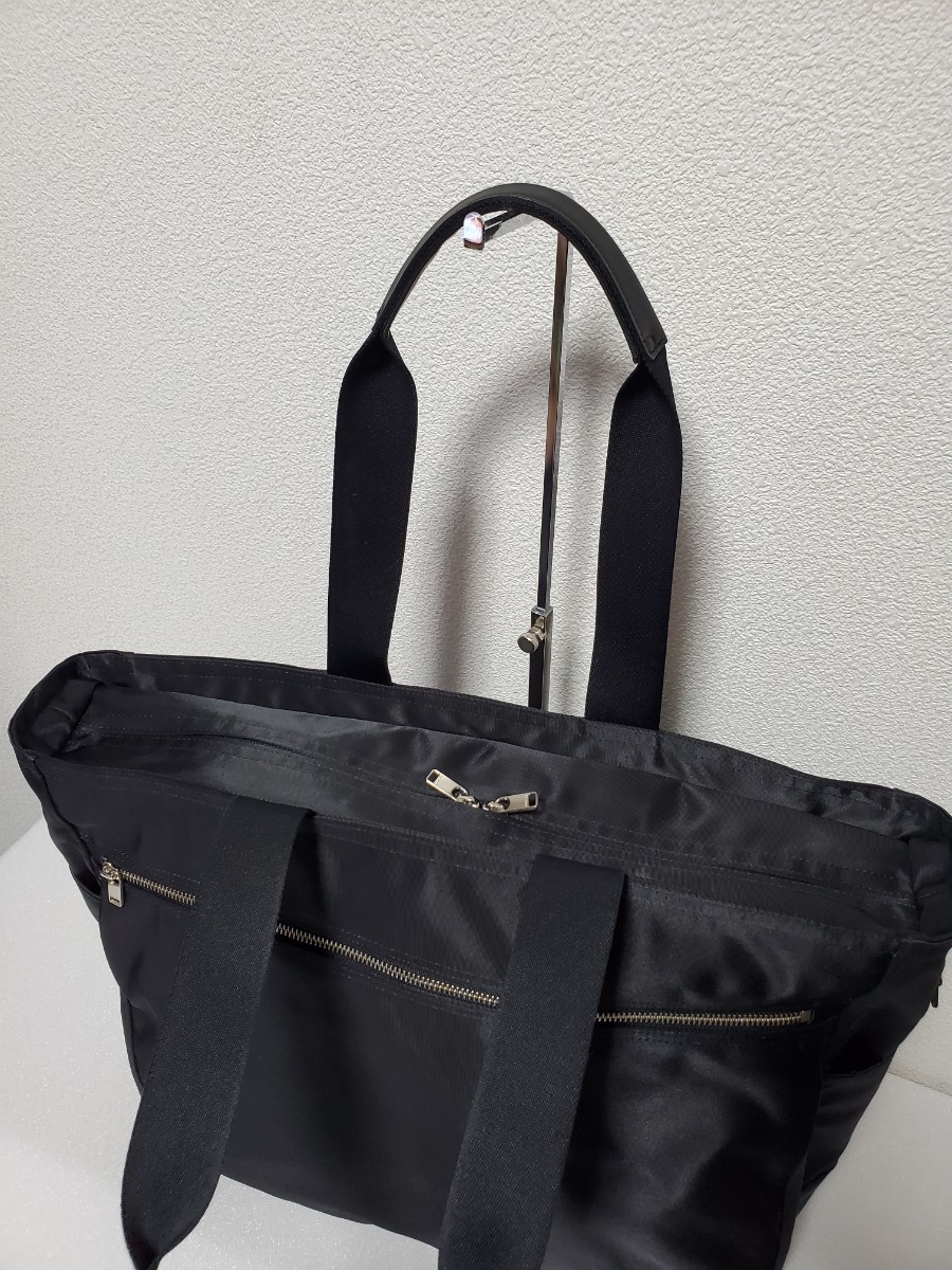 定価38,500 美品（数回使用品） PORTER ポーター 吉田カバン LIFT TOTE BAG(L) リフト トートバッグ F60 品番822-07564の画像8