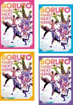 BORUTO ボルト NARUTO NEXT GENERATIONS 中忍再試験編 全4枚 56、57、58、59 レンタル落ち セット 中古 DVD_画像1