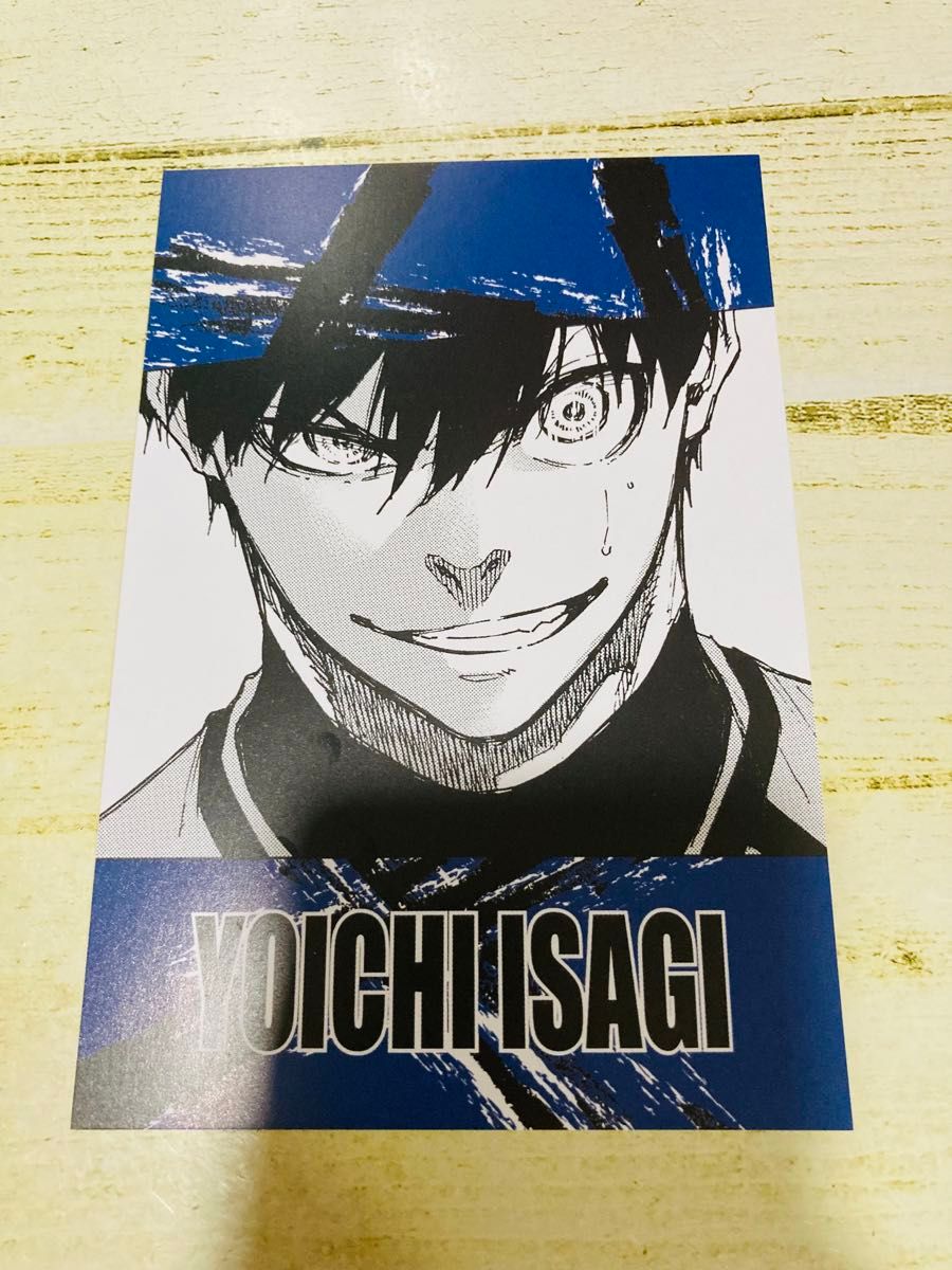 ブルーロック 潔世一 アニメイト特典ポストカード 原作絵 原画 ブルーロック 潔世一 アニメイト特典ポストカード 原作絵 原画