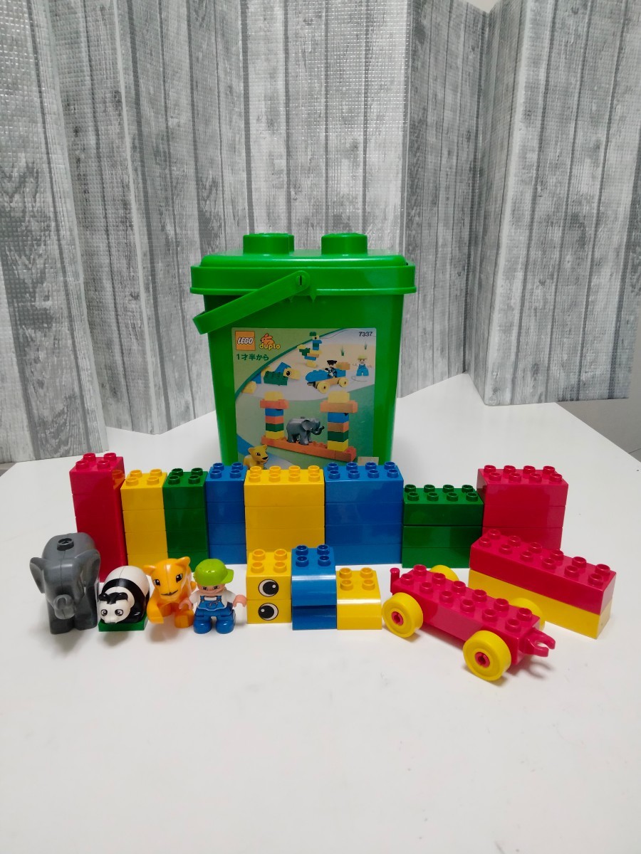 LEGO レゴ Duplo 知育玩具1歳半から基本セットみどりのバケツ_画像1