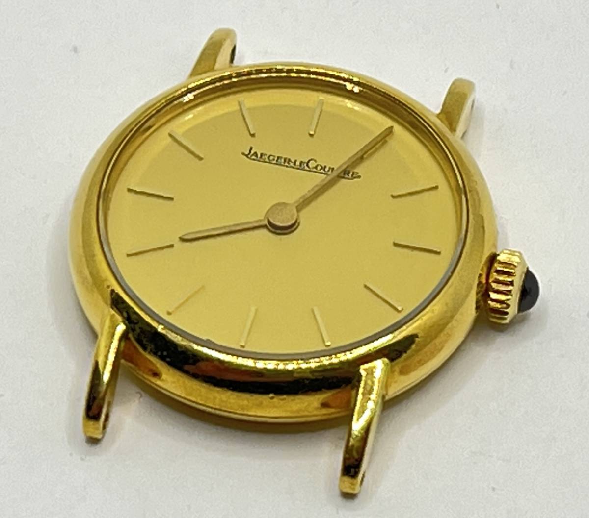 【稼動品】ジャガー・ルクルト JAEGER-LECOULTRE 19201 21 腕時計 YG 手巻き ゴールド レディース 中古 266の画像2