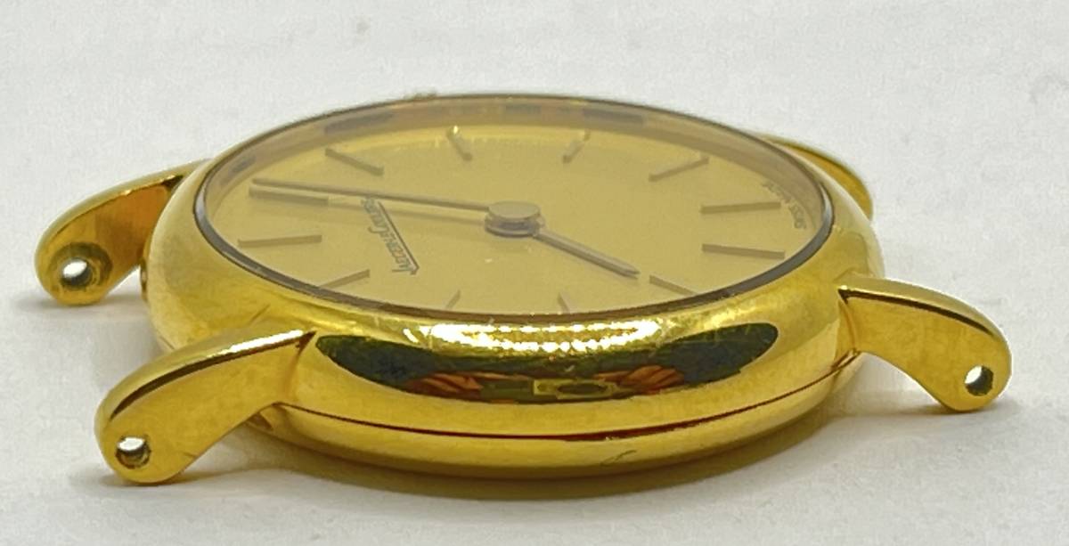 【稼動品】ジャガー・ルクルト JAEGER-LECOULTRE 19201 21 腕時計 YG 手巻き ゴールド レディース 中古 266の画像5
