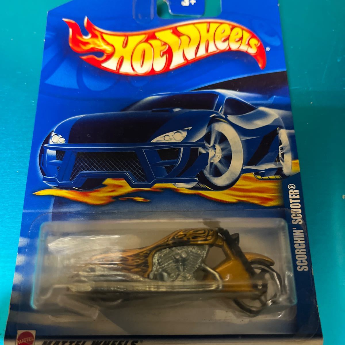 ホットウィール FRIGHT ＢＩＫＥ　SCORCHIN'SCOOTER 4台セット　Hot Wheels バイク_画像4