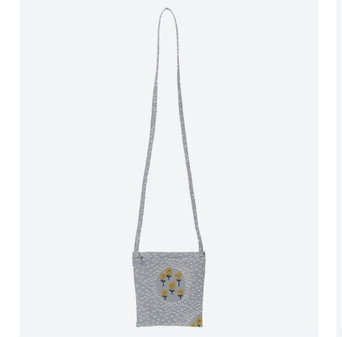 新品未使用 ミナペルホネン pocket bag ballade バラード ブルー 新品未使用 ミナペルホネン pocket bag ballade バラード ブルー