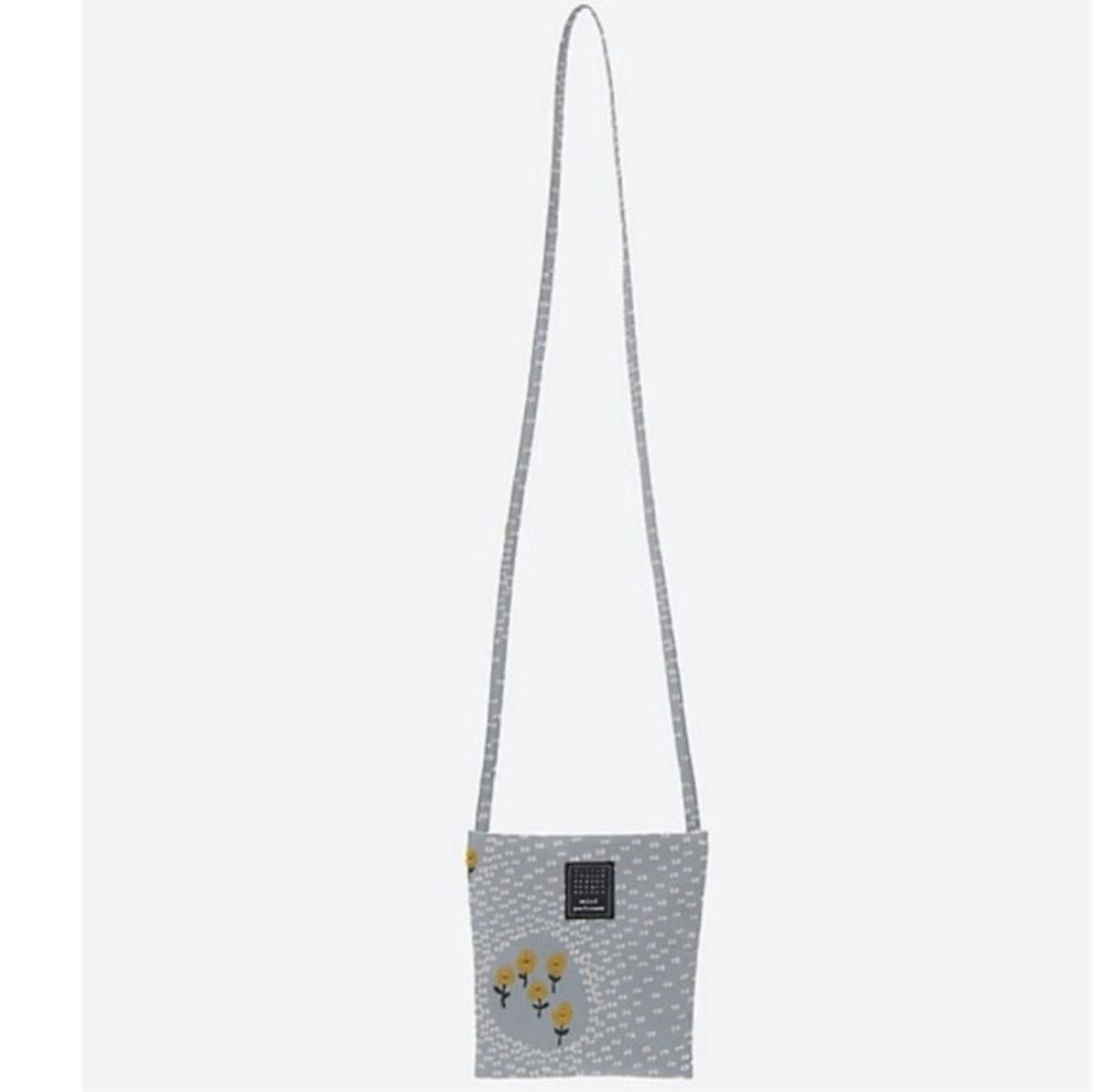 新品未使用 ミナペルホネン pocket bag ballade バラード ブルー 新品未使用 ミナペルホネン pocket bag ballade バラード ブルー