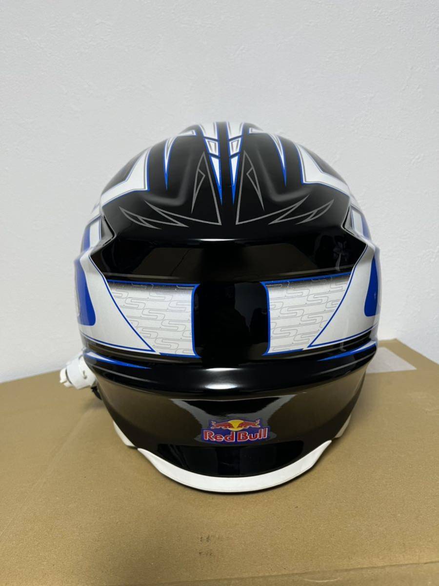 SHOEI オフロード ヘルメット VFX-W CHROMEDGE ブルー　XLサイズ_後ろ