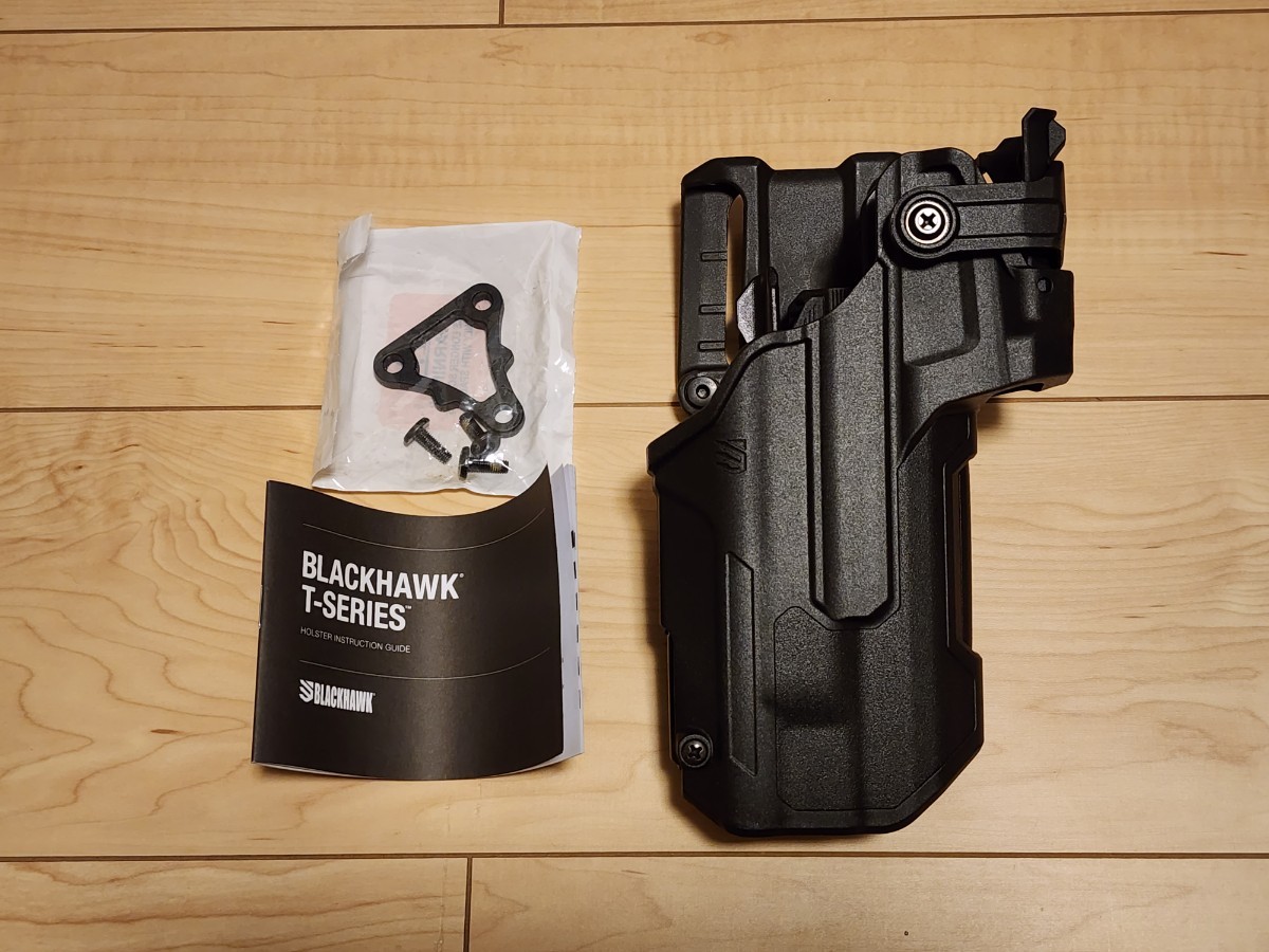 Blackhawk T-Series L3D RDS TLR-1&2 Glock 17 　ブラックホーク グロック17 ホルスター_画像1