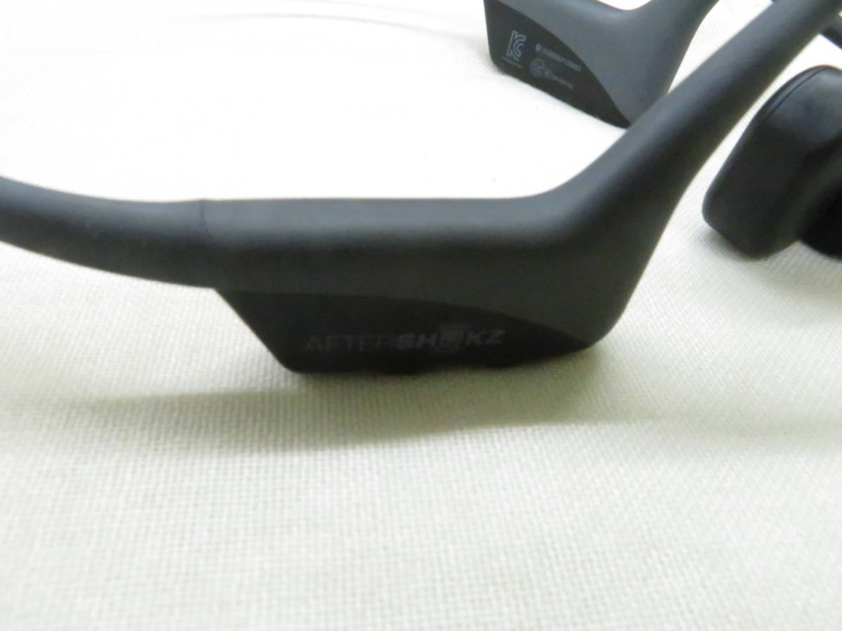 越☆☆１　※動作確認済み※　アフターショックス AfterShokz OpenComm　ＡＳＣ１００　骨伝導ワイヤレスヘッドセット　　_画像2