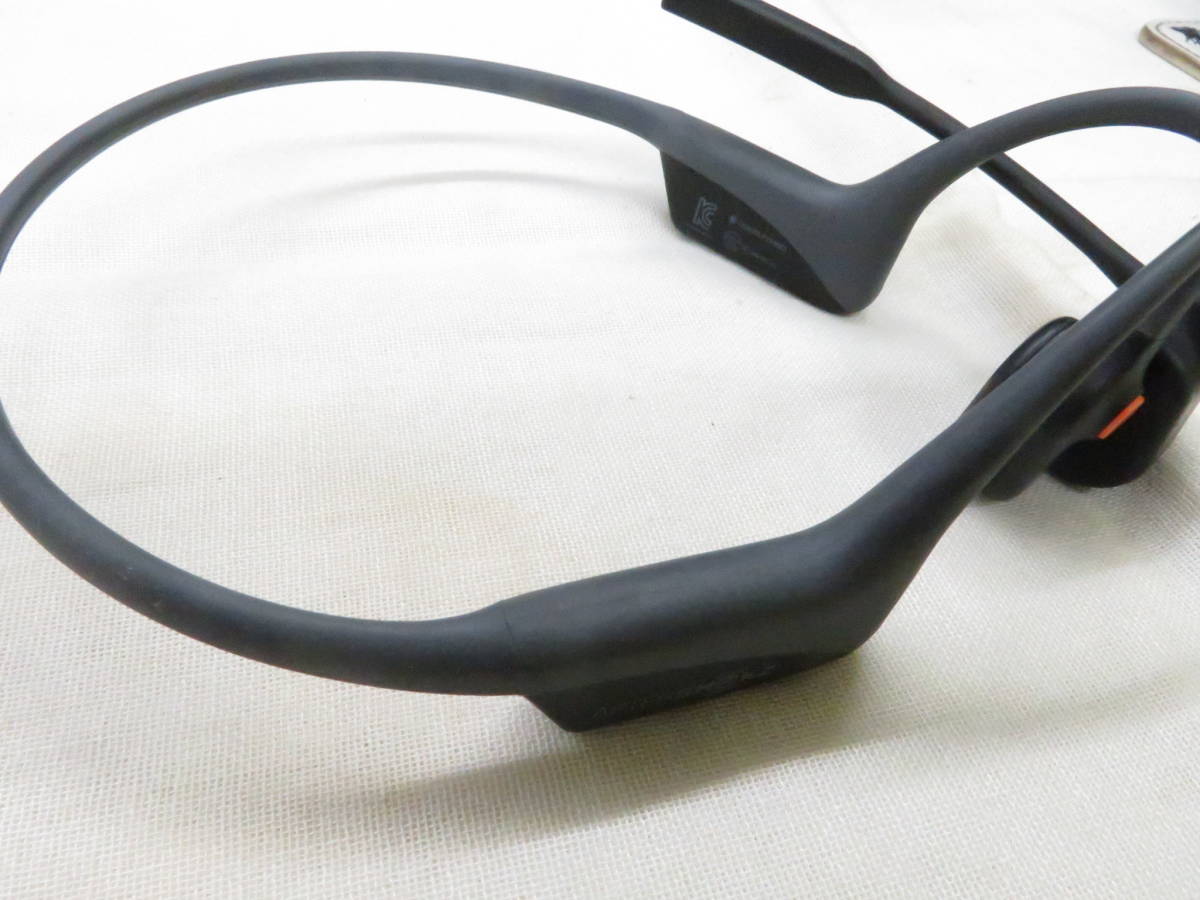 越☆☆１　※動作確認済み※　アフターショックス AfterShokz OpenComm　ＡＳＣ１００　骨伝導ワイヤレスヘッドセット　　_画像1