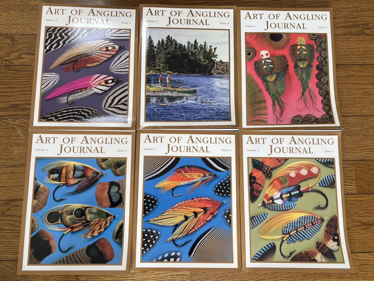 ART OF ANGLING JOURNAL 6冊 アートオブアングリングジャーナル スペイフライ サーモンフライ タイイング