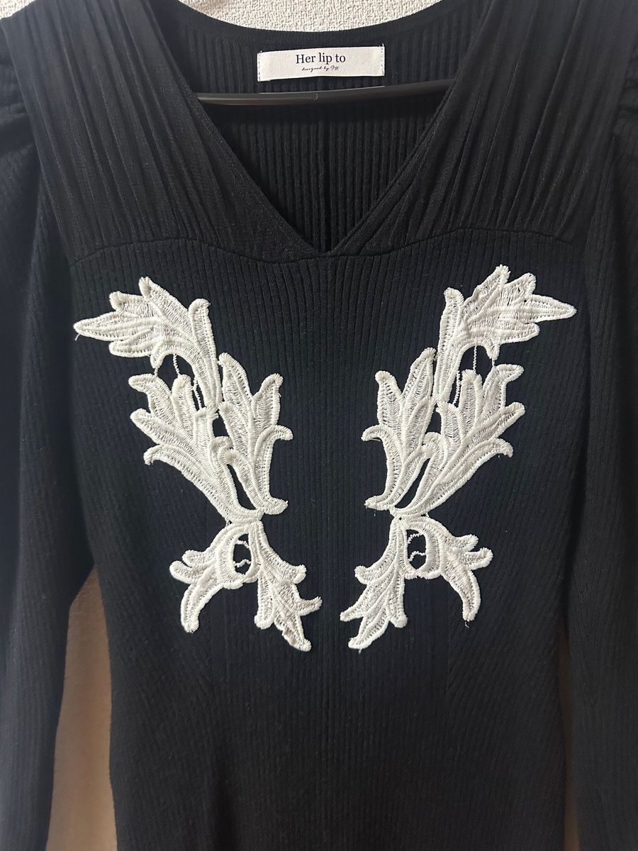 Lily Lace Knit Midi Dress