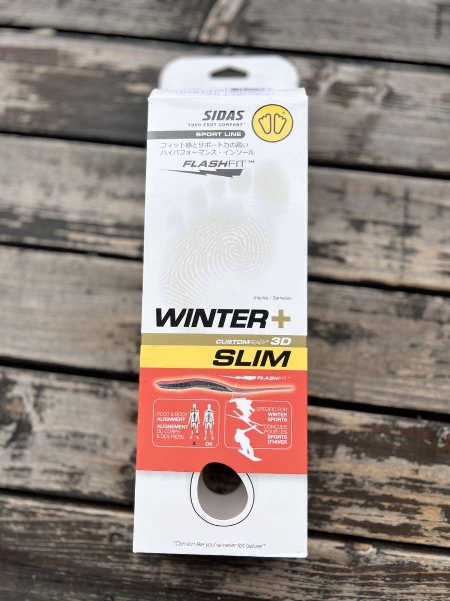 SIDAS シダス インソール スキー・スノーボード用 ウインター ３D スリム S (23.5cm-24.5cm)の画像1