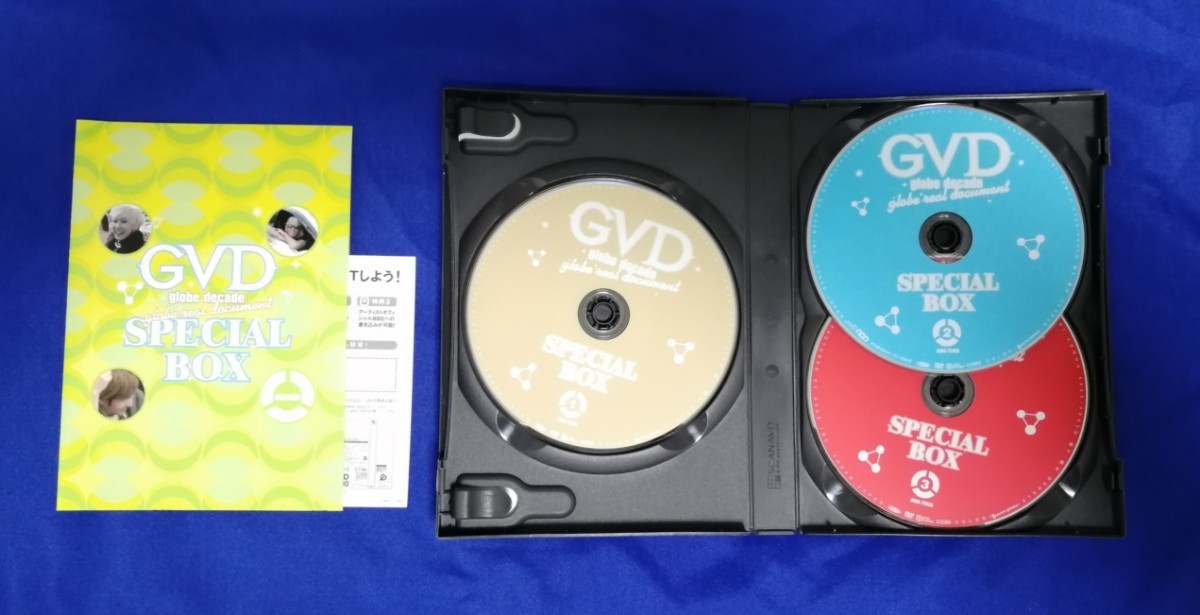 【美品】globe DVD BOXセット（ 3枚組 ）globe 「GDV globe decade globe real document SPECIAL BOX SET」 AVBG-72031〜3 小室哲哉 KCO