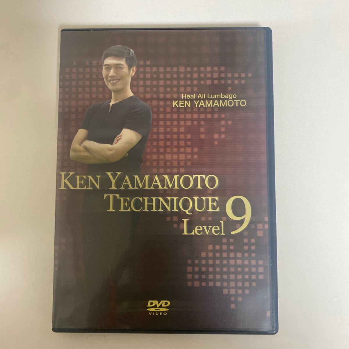 レア★24時間以内発送!整体DVD【KEN YAMAMOTO TECHNIQUE LEVEL9】ケンヤマモト テクニック/治療院/整骨/手技DVD/腰痛