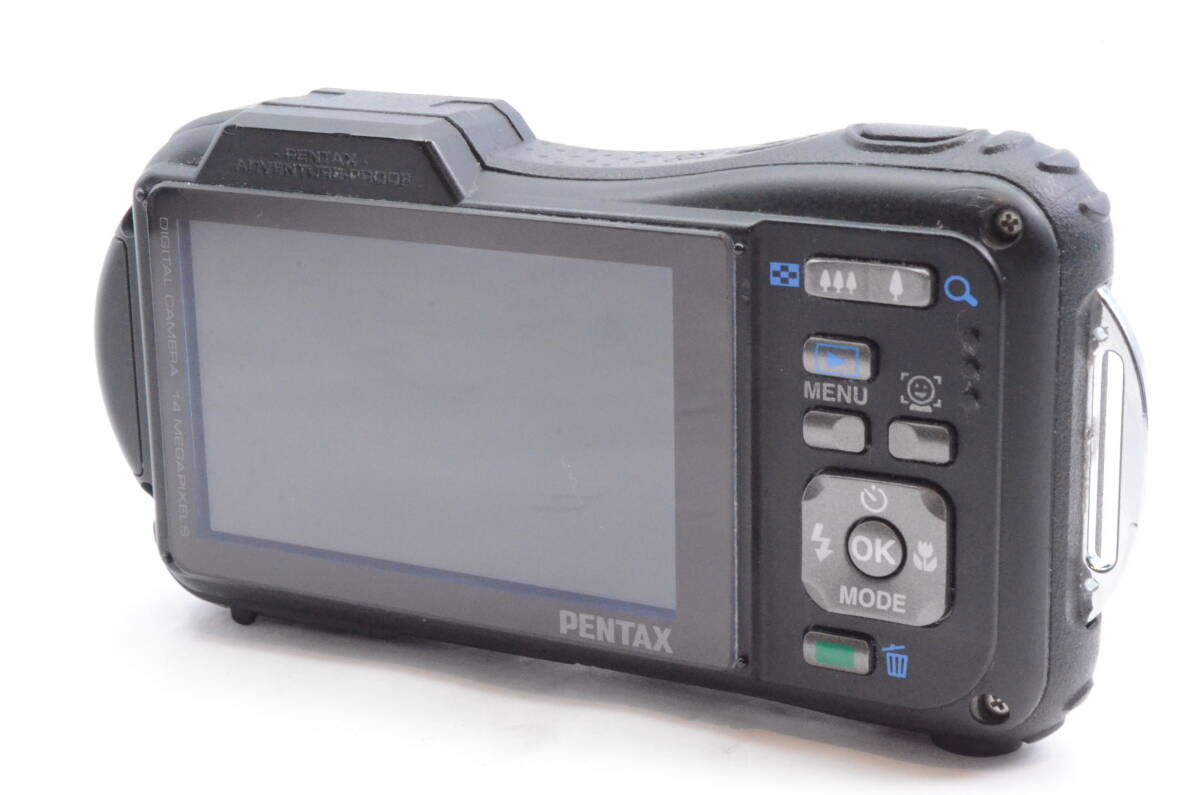 【光学美品】 PENTAX ペンタックス 33ft Optio WG-1 GPSデジタルカメラ イエロー 防水 耐衝撃 防塵 防寒 ＃K1172402005Y 　_画像4