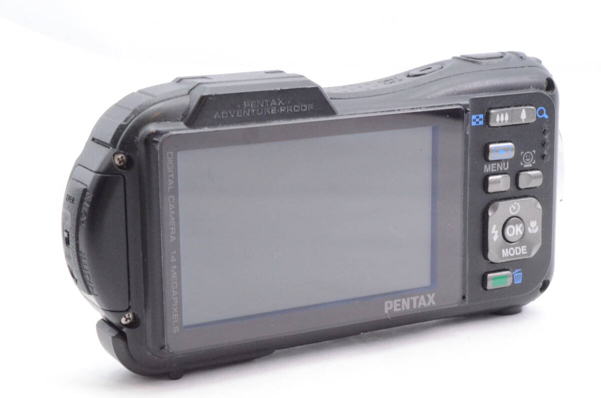 【光学美品】 PENTAX ペンタックス 33ft Optio WG-1 GPSデジタルカメラ イエロー 防水 耐衝撃 防塵 防寒 ＃K1172402005Y 　_画像3