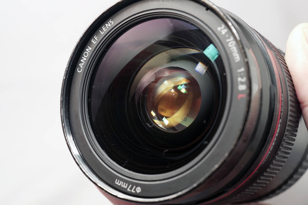 ジャンク品　 Canon ZOOM LENS EF 24-70mm 1:2.8 L USM F2.8　その①_画像5