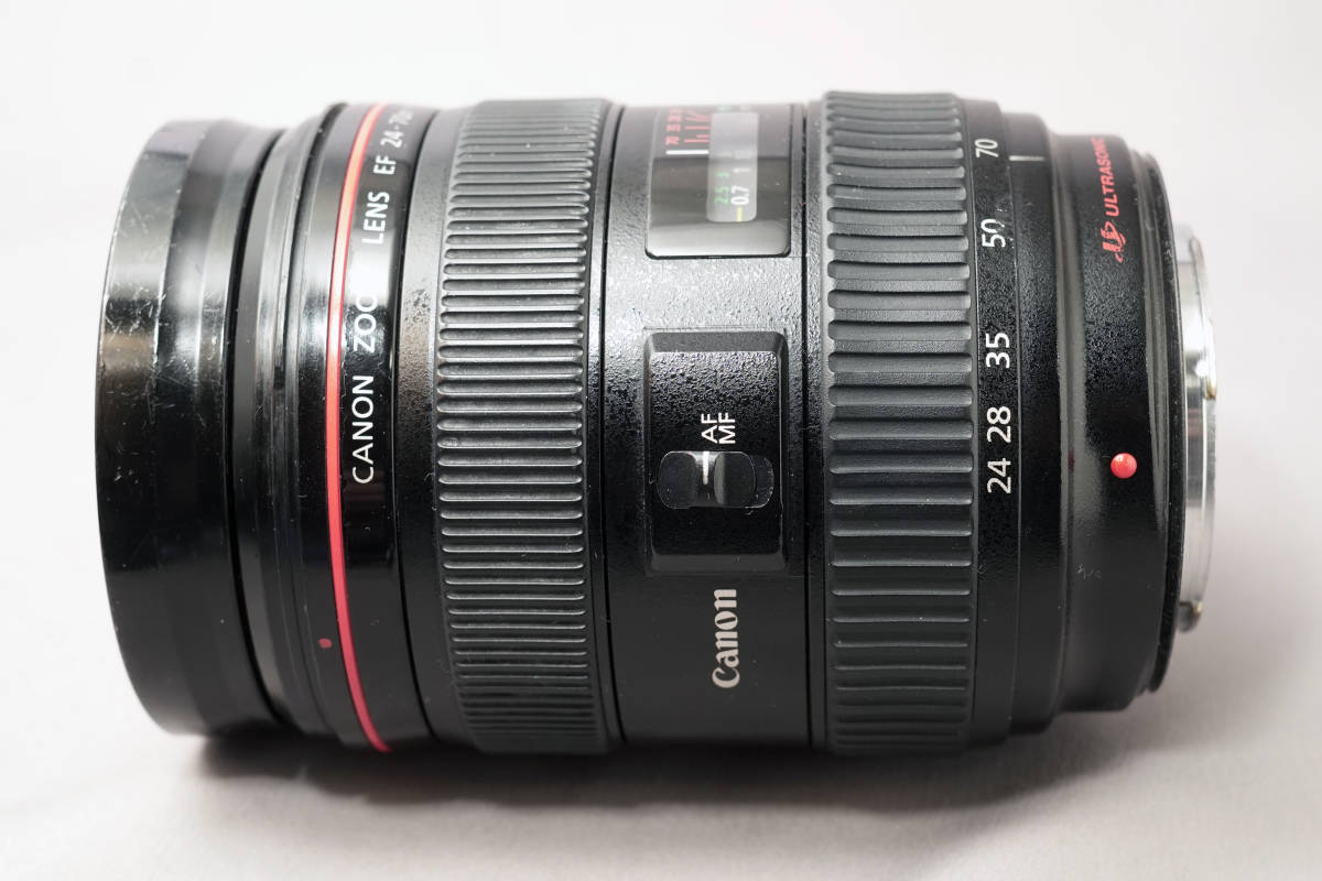 ジャンク品　 Canon ZOOM LENS EF 24-70mm 1:2.8 L USM F2.8　その①_画像8