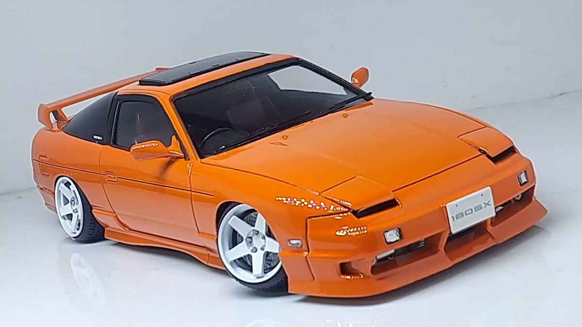 プラモデル 1/24 フジミ RPS13 180SX 後期型 完成品 _画像1