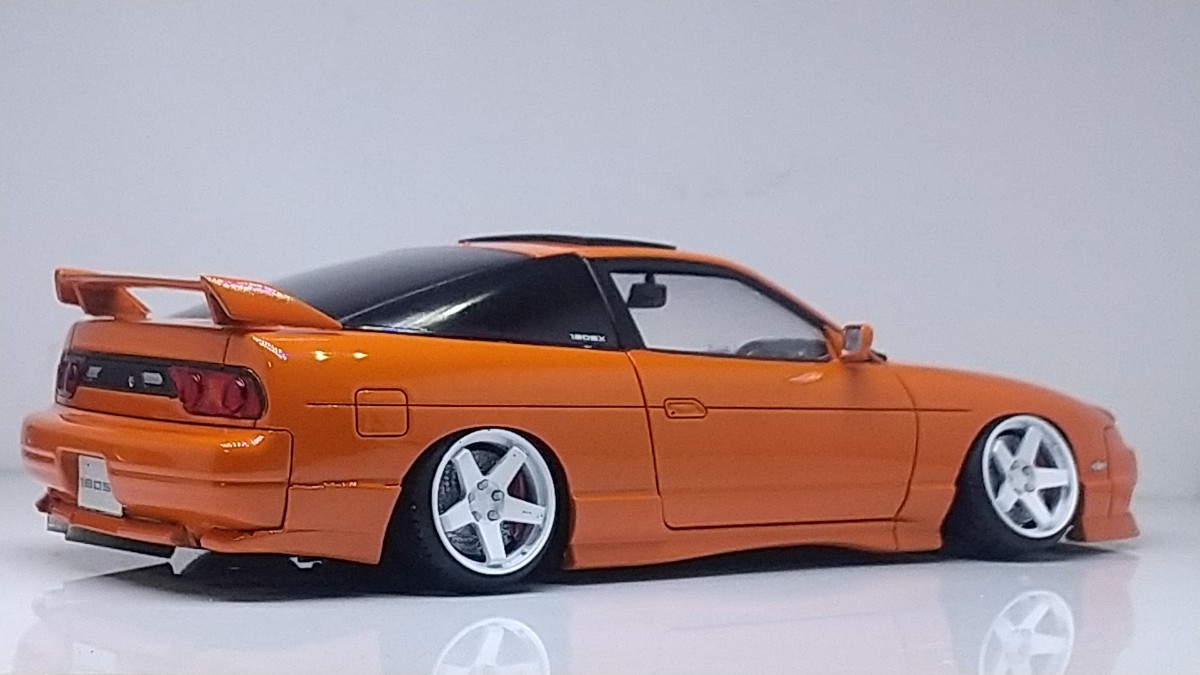 プラモデル 1/24 フジミ RPS13 180SX 後期型 完成品 _画像4