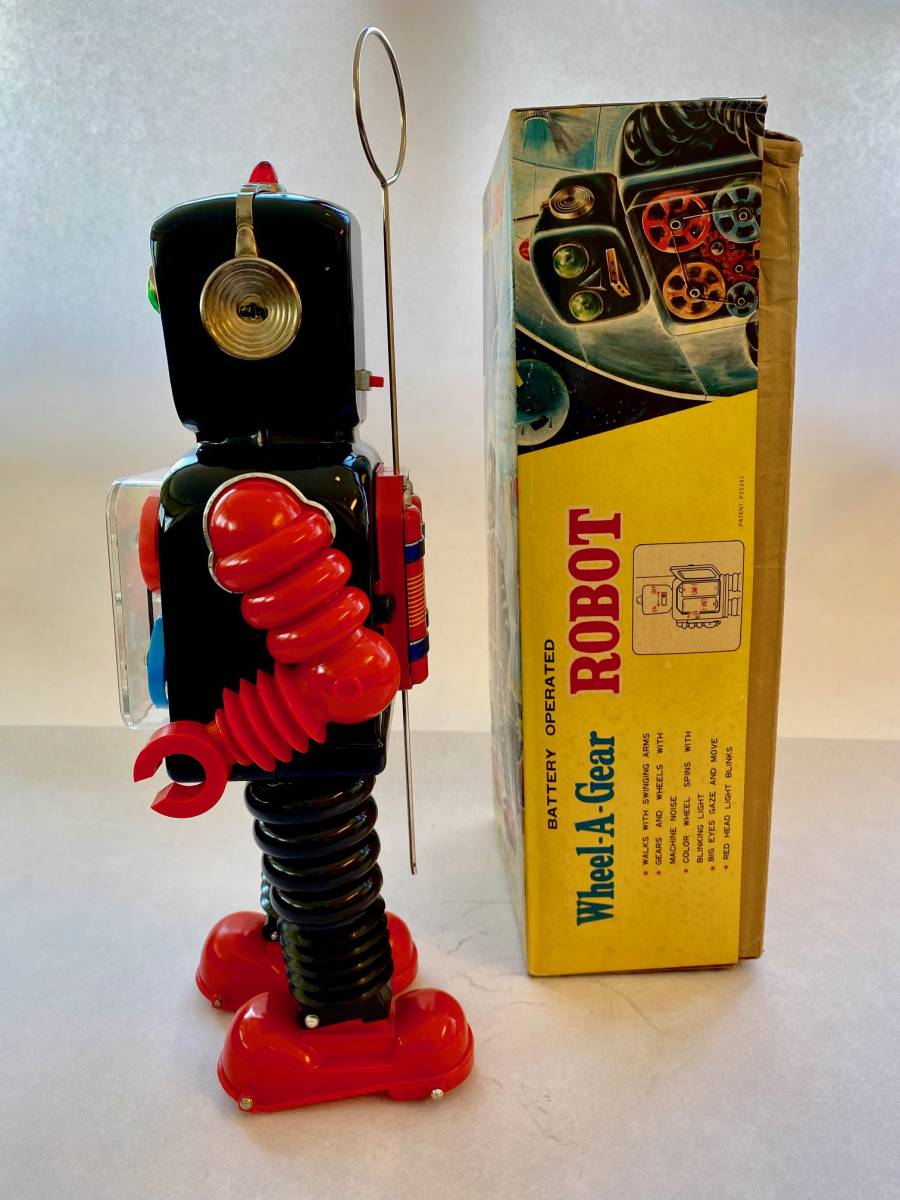 TAIYO JAPAN 1960年　BLINK A GEAR ROBOT 全て完動品　大型のロボット_画像3