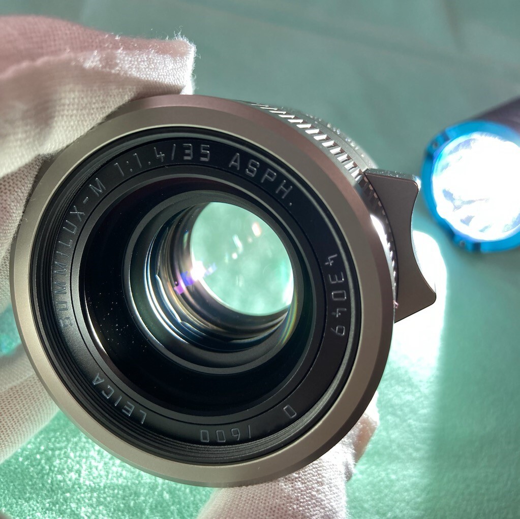 ※※最終値下げです※※【希少】Summilux 35mm f1.4 for Leica M edition 60（ズミルックス 35mm f1.4・Leica M edition 60付属レンズ）の画像5