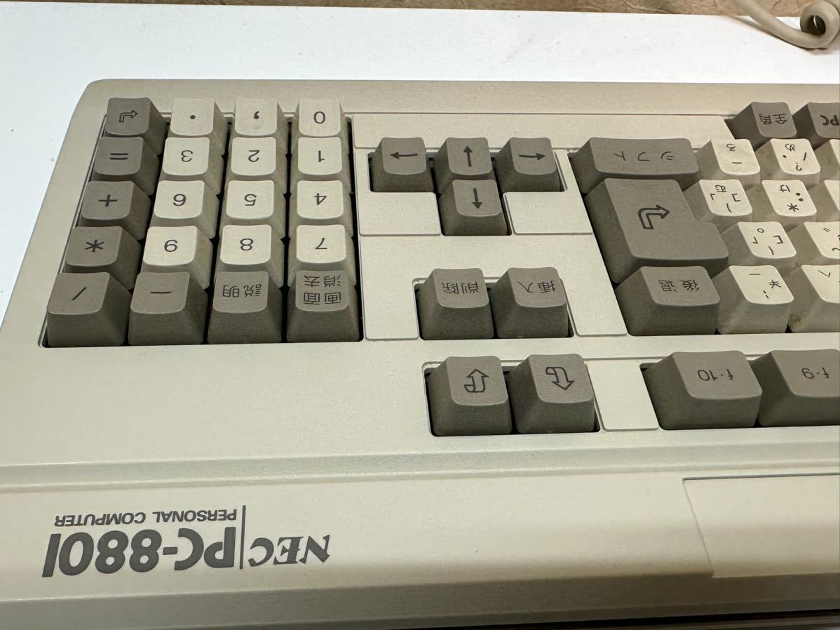 NEC PC-8801 キーボード　現状品_画像10