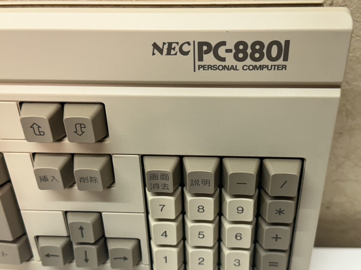 NEC PC-8801 キーボード　現状品_画像2