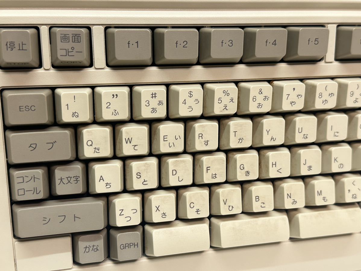 NEC PC-8801 キーボード　現状品_画像6