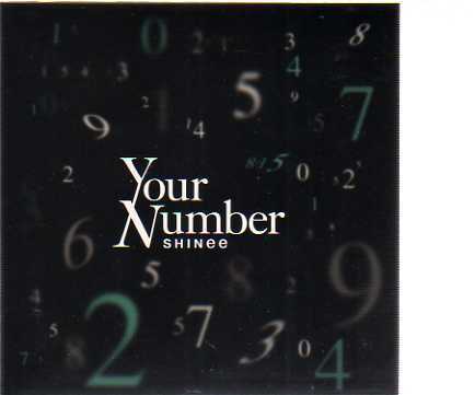 C7231・SHINee Your Number 会場限定盤_ 新品CD