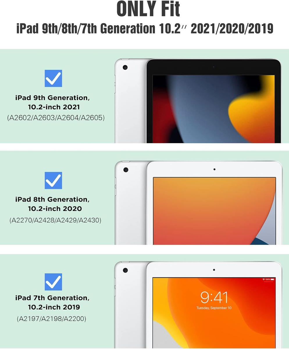 ー大特価ー iPad 10 2 ケース 第9/8/7世代 透明 ソフト オートスリープ