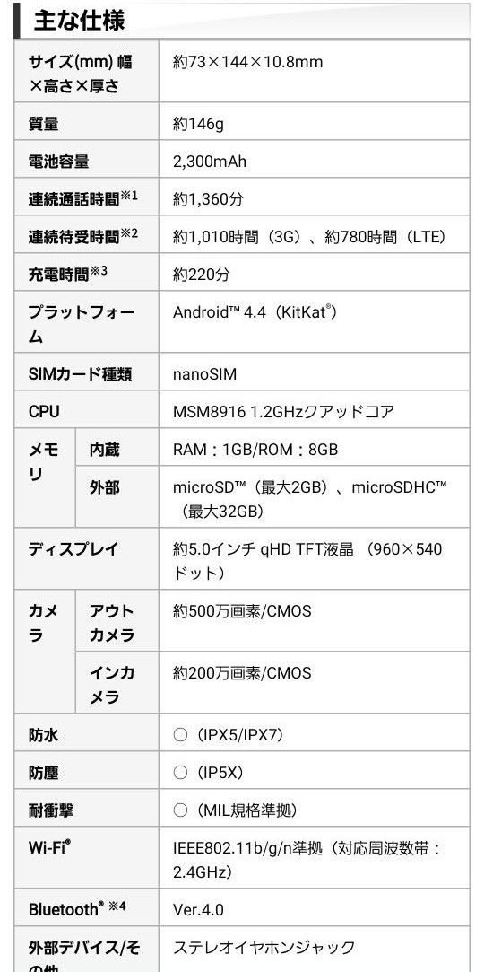 KYOCERA スマホ  ブラック スマートフォン