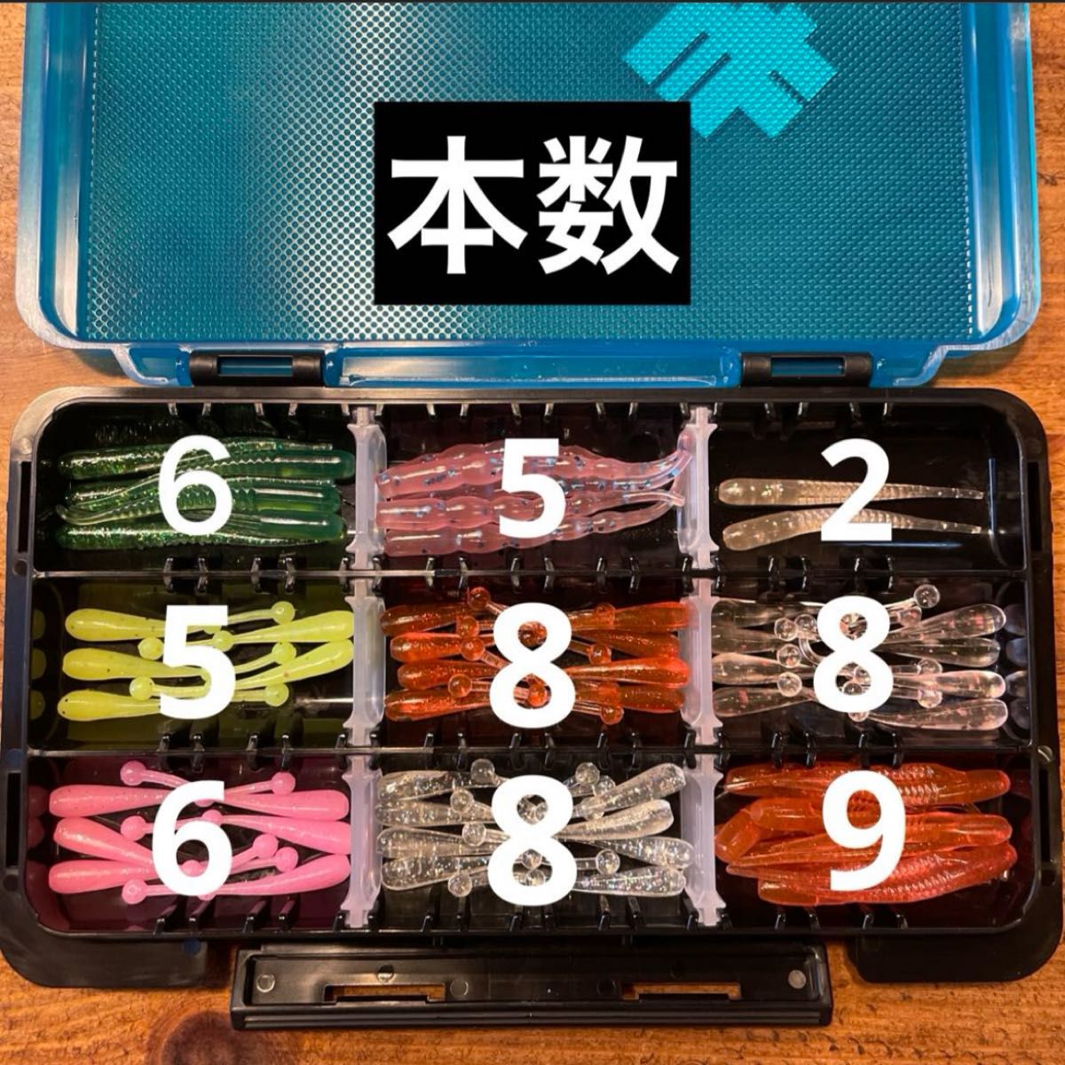 ③ サーティーフォー 34 アジング メバリング ワーム ケース ③ サーティーフォー 34 アジング メバリング ワーム ケース