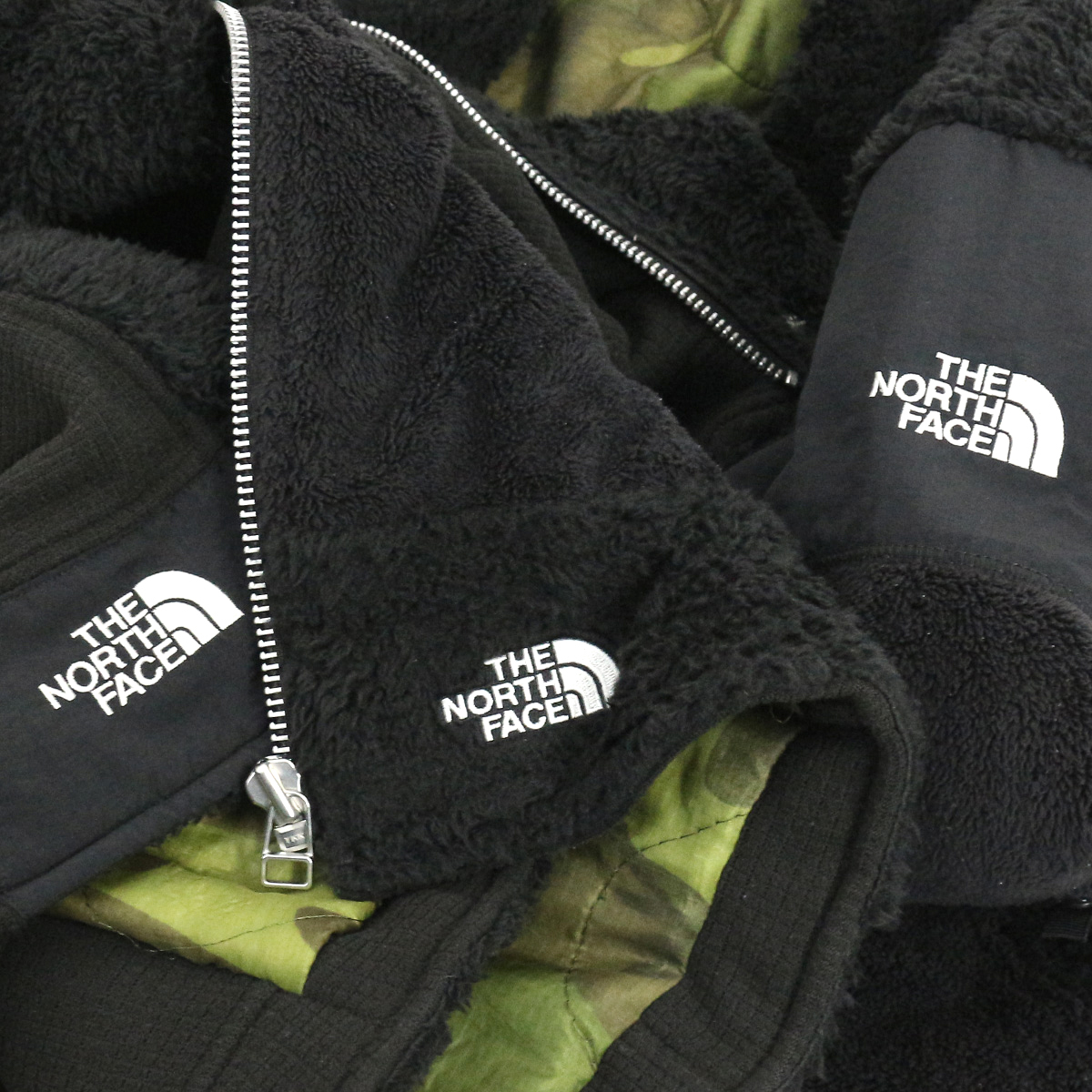OLDPARK OVERSIZED RIDERS JACKET / THE NORTH FACE リメイクオーバーサイズドフリースライダースジャケット M オールドパーク