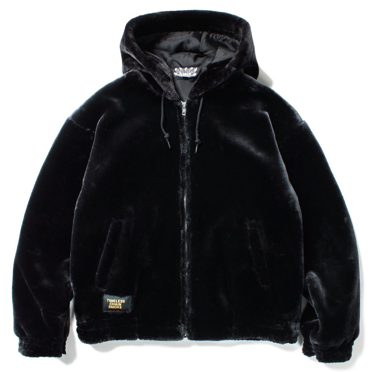 BUDSPOOL 舐達麻 GAKKIN FAUX FUR HOODED