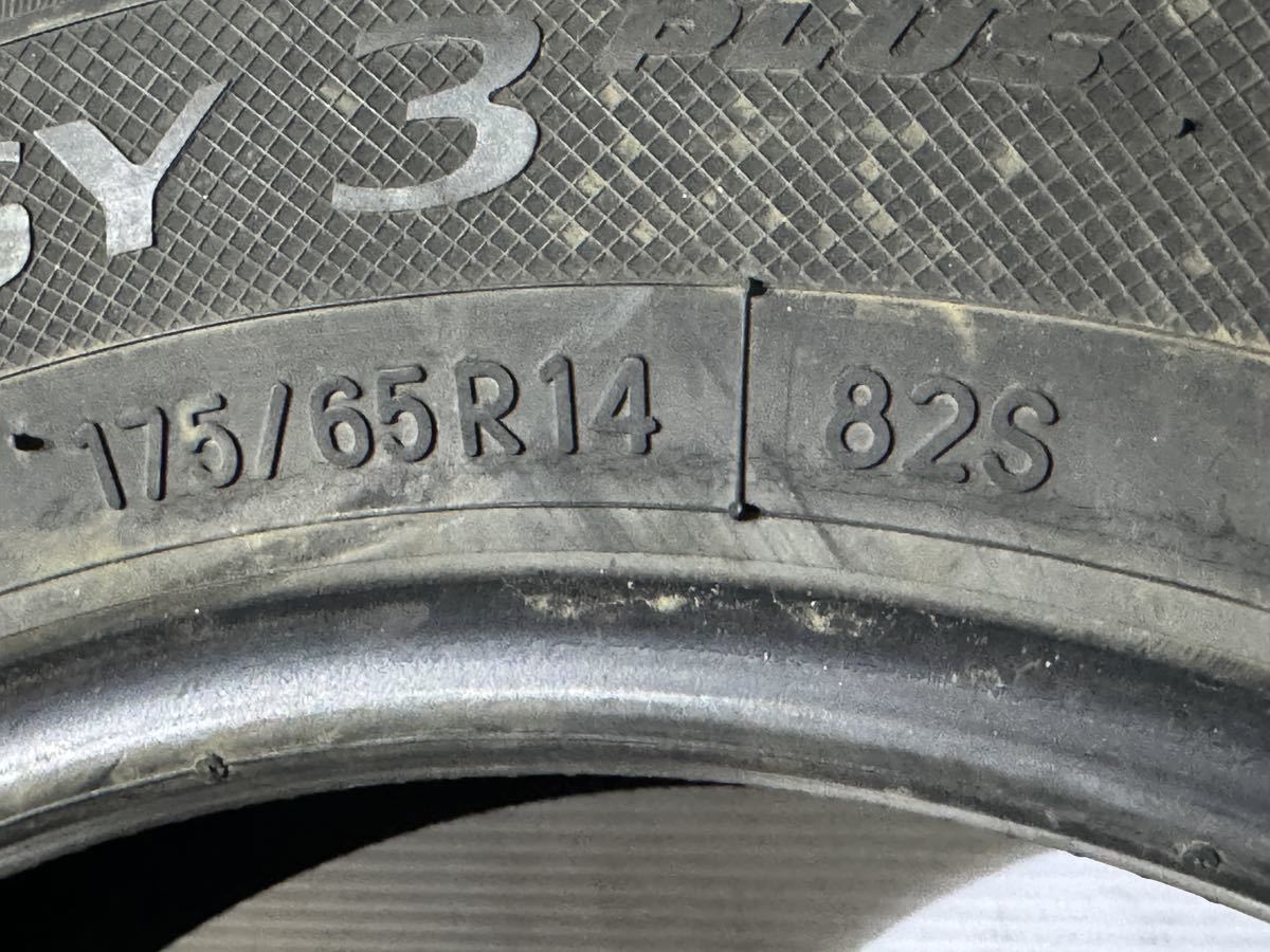 A439 2019製 Toyo NANOENERGY 3PLUS 175/65R14 ノーマルタイヤ　4本 7分山 _画像8