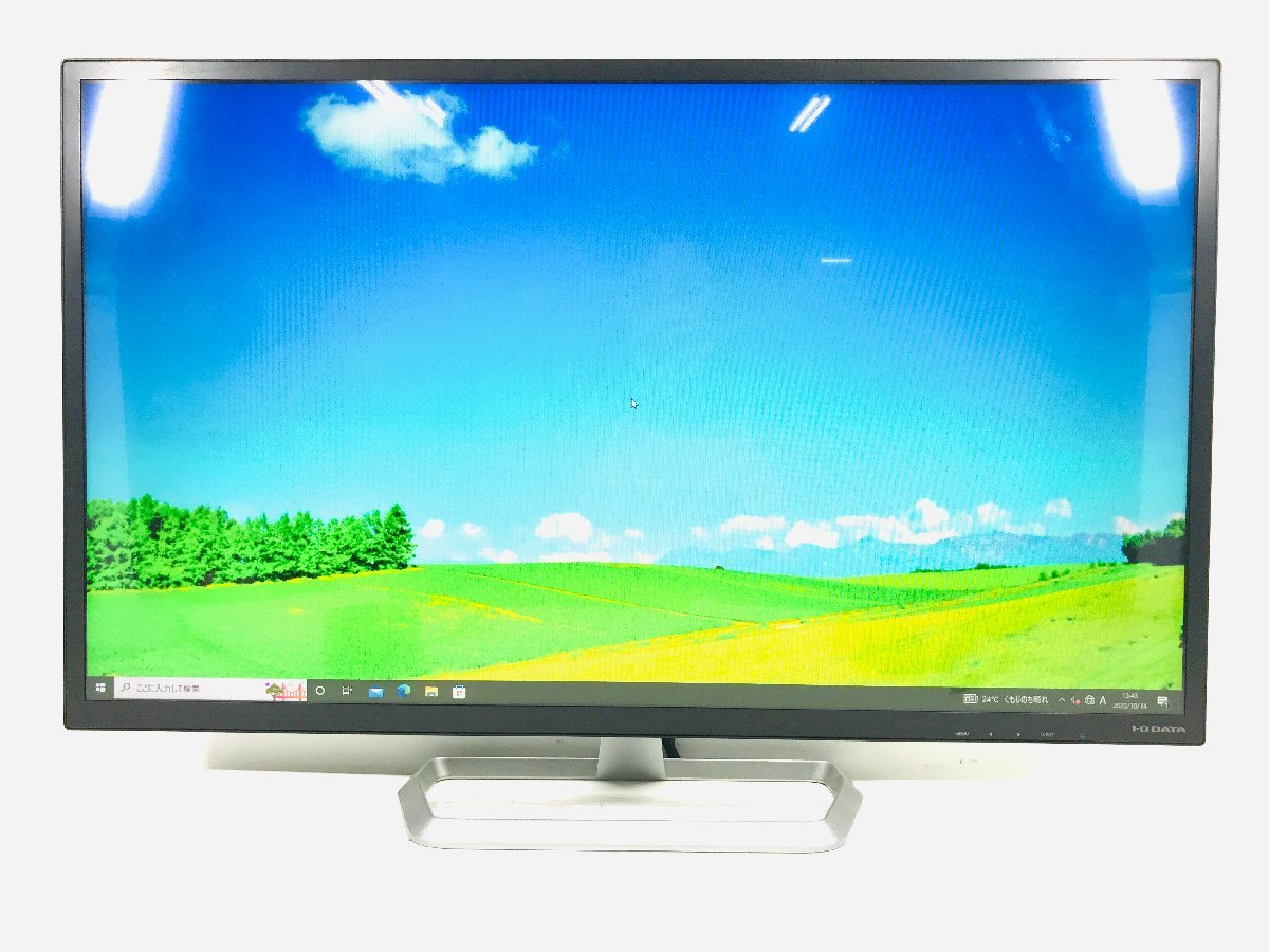 ★中古動作品  IODATA モニター LCD-MF321XDB-B 広視野角 ADSパネル採用 DisplayPort 搭載 31.5型 ワイド液晶の画像1