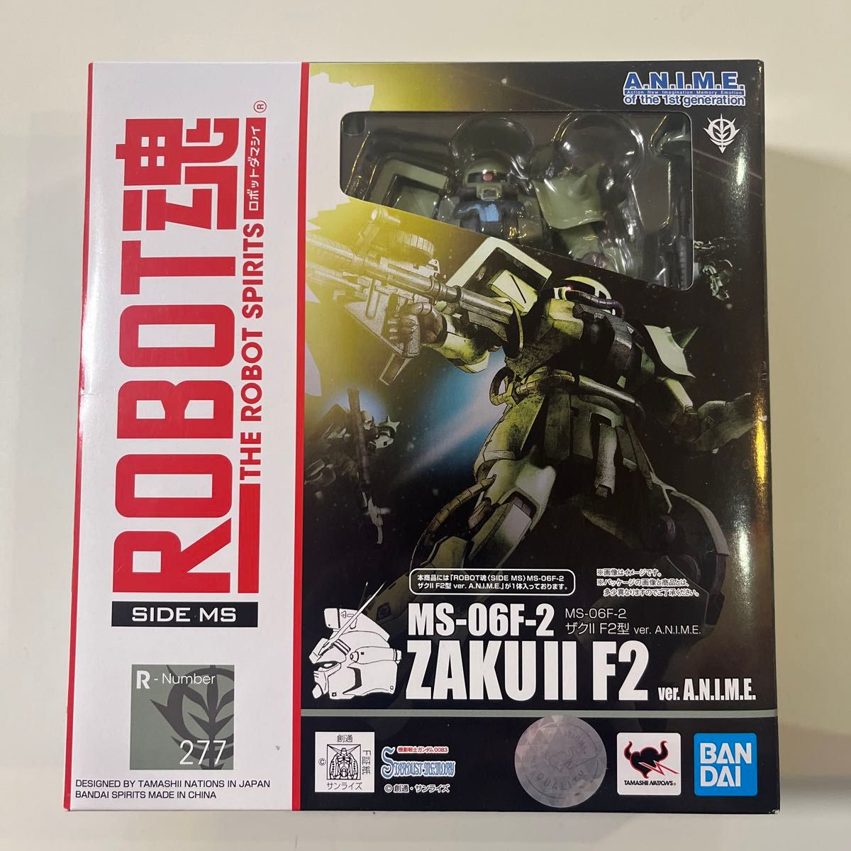 【未開封】ROBOT魂 機動戦士ガンダム0083 SIDE MS MS-06F-2 ザクIIF2型 ver. A.N.I.M.E.