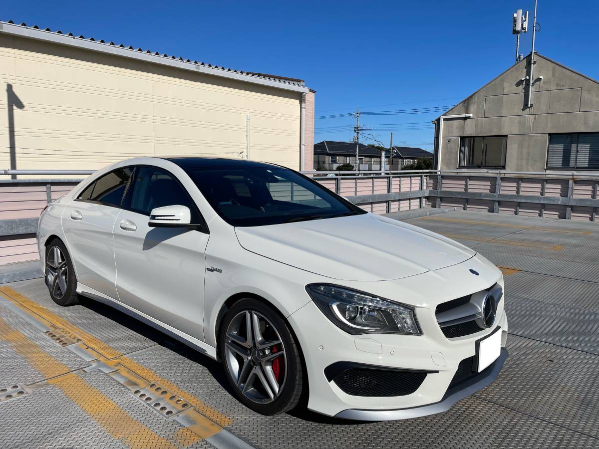 【即決】CLA45 AMG 4MATIC メルセデス ベンツ アドバンストPKG [車検令和7年2月] 走行4.9万キロ パノラマサンルーフ_画像2