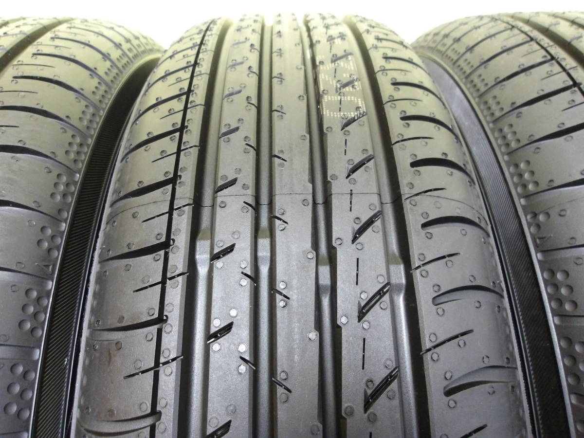 S3767 新品 4本 X BLOOD DIESEL ディーゼル 4.5J +43 白 ホワイト 中古 155/65R14 ヨコハマ アルト ラパン ムーブ キャンバス ミラトコット_画像5