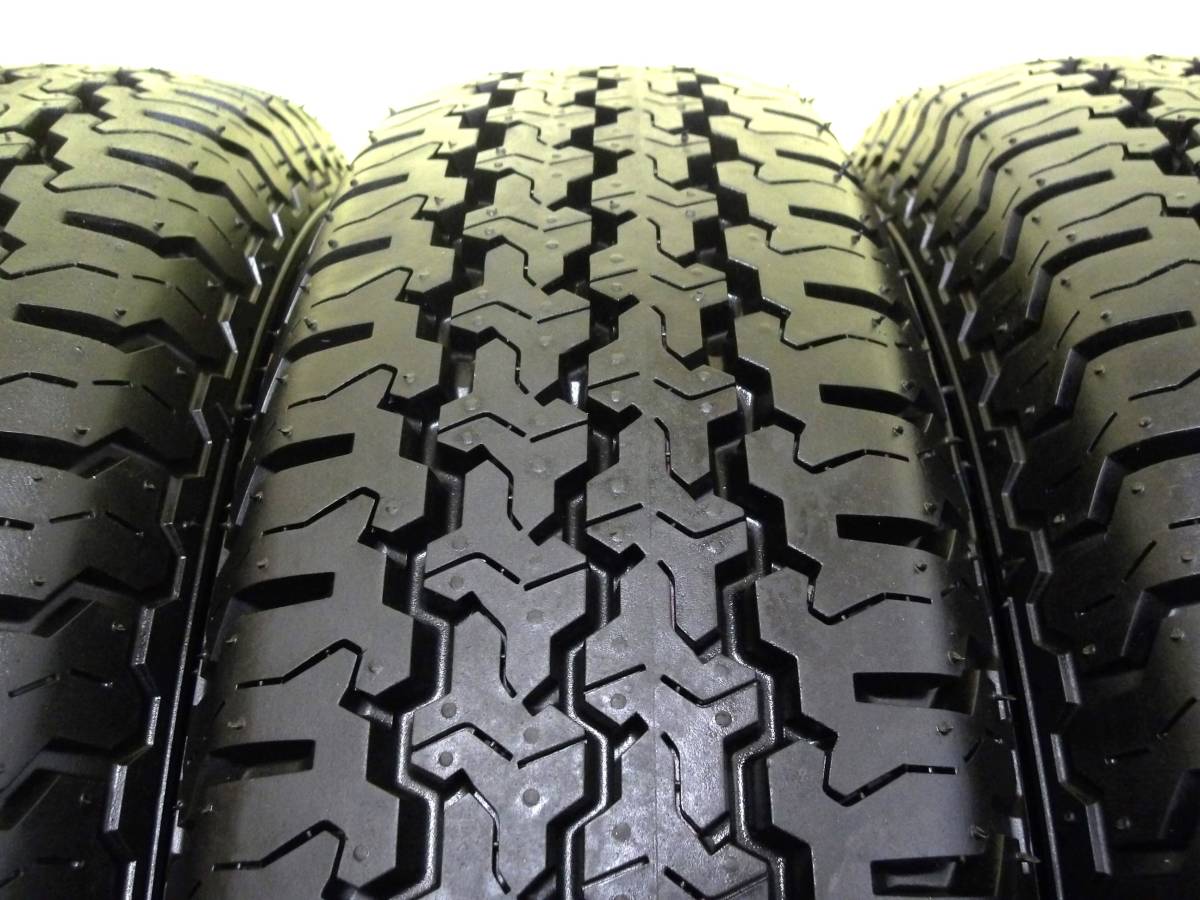 11713 中古 4本 145/80R12 86/84N LT ヨコハマ スーパーバン 355 SUPER VAN 2023年製 バリ山 145 80 12 145-80-12 145R12 LT 8PR 8P 相当の画像4