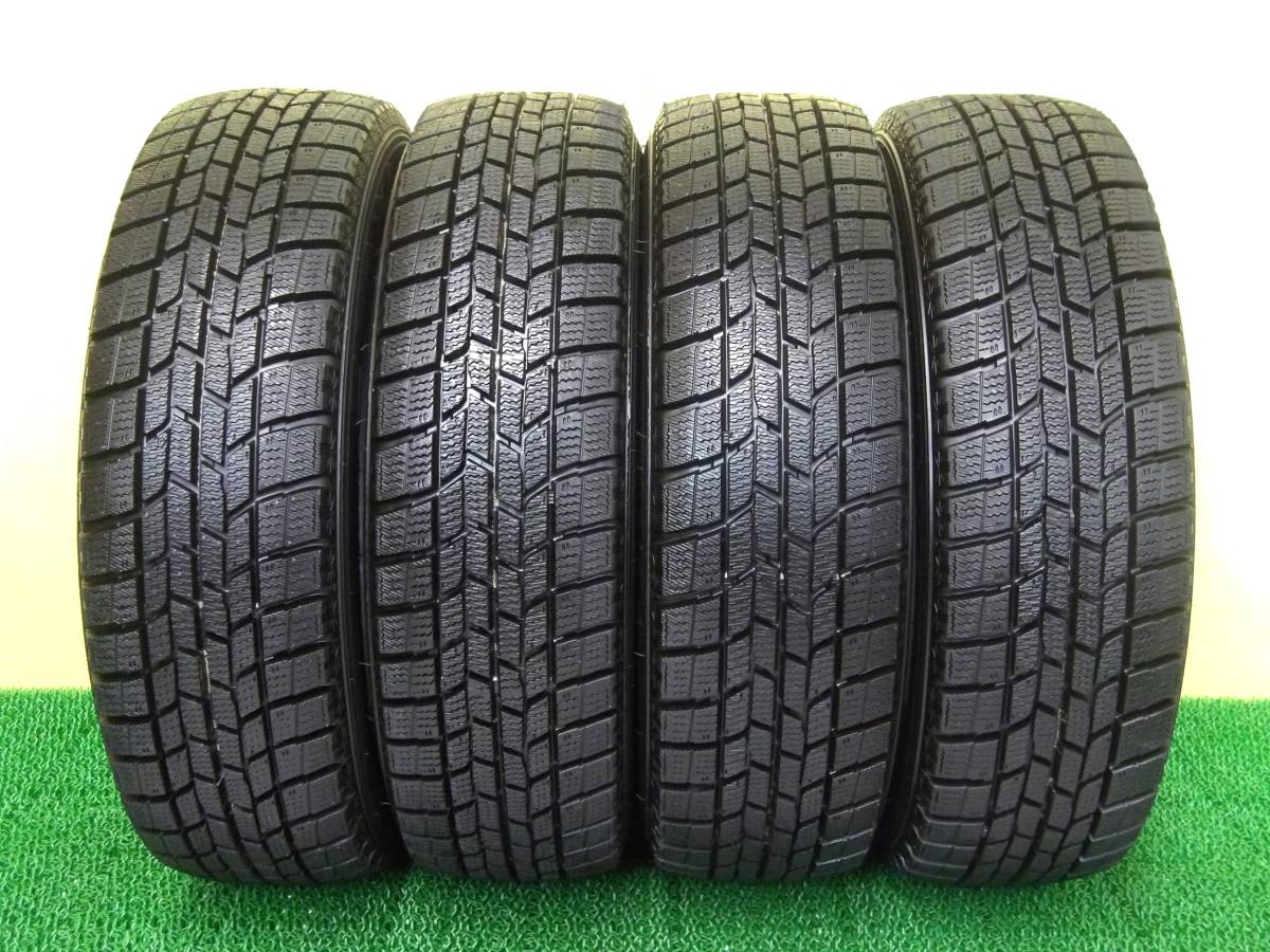 11722 中古 4本 155/65R13 73Q グッドイヤー アイスナビ 6 ICE NAVI バリ山 155 65 13 155-65-13 155/65/13_画像1