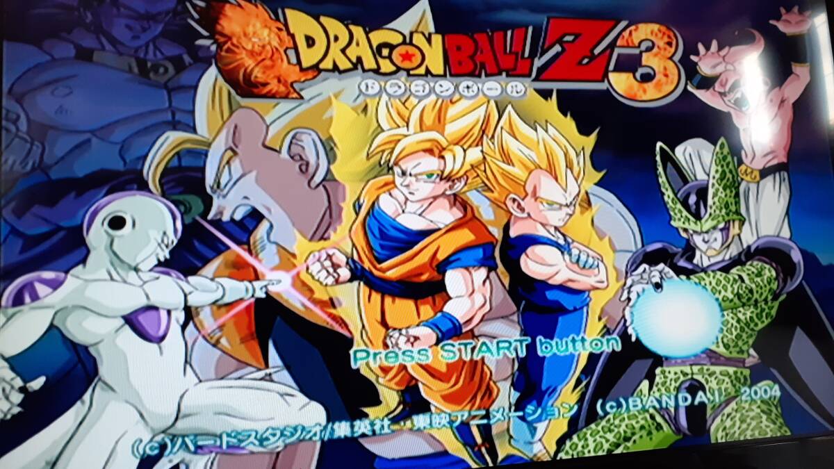 ◎　ＰＳ２　【ドラゴンボールＺ　3】箱/説明書/動作保証付/2枚までクイックポストで送料185円_このソフトでの動作画面