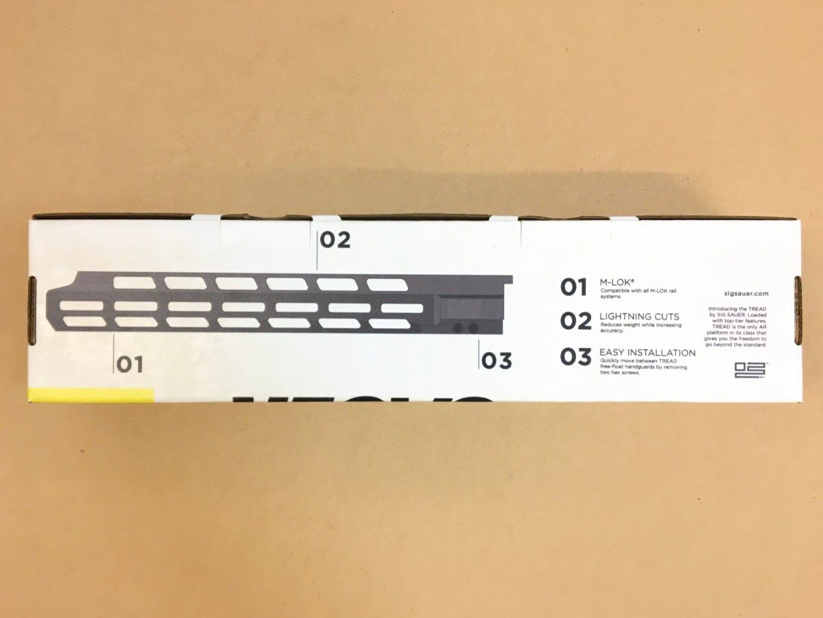 実物) SIG SAUER TREAD 13インチ M-LOK ハンドガード ブラック 実物) SIG SAUER TREAD 13インチ M-LOK ハンドガード ブラック