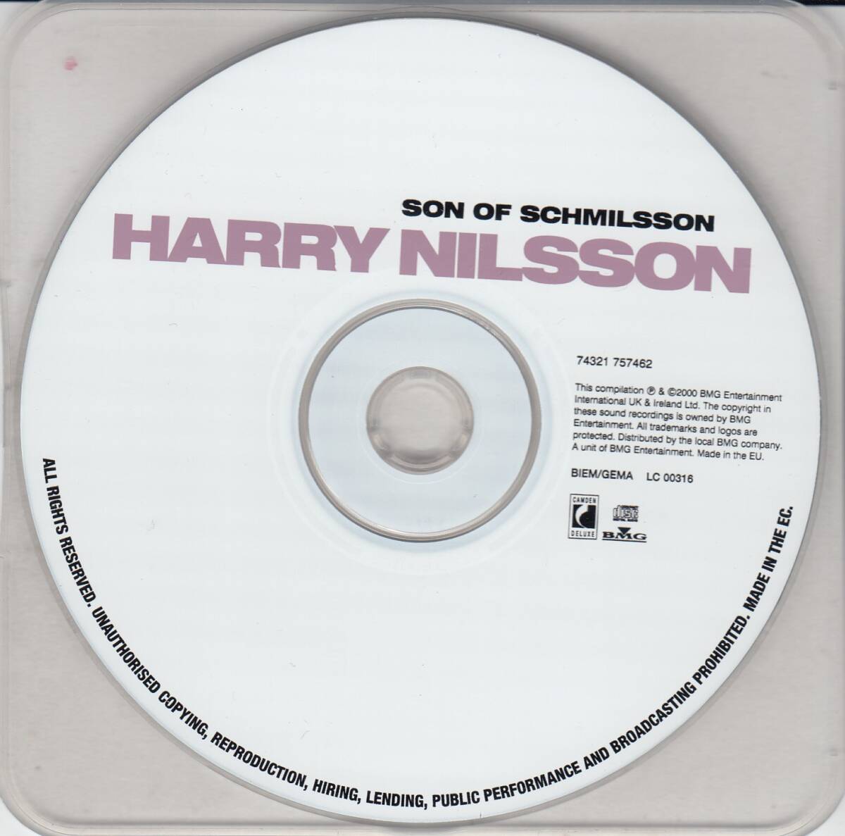 輸 Harry Nilsson ニルソン Son Of Schmilsson+2◆規格番号■74321757462◆送料無料■即決●交渉有_画像3