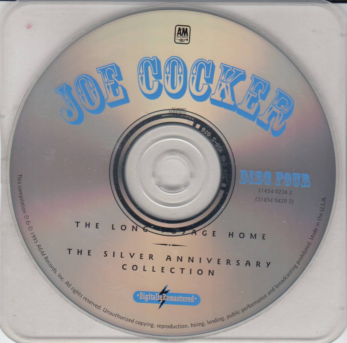 輸 Joe Cocker The Long Voyage Home: The Silver Anniversary Collection 4CD◆規格番号■3145402362◆送料無料■即決●交渉有_画像6