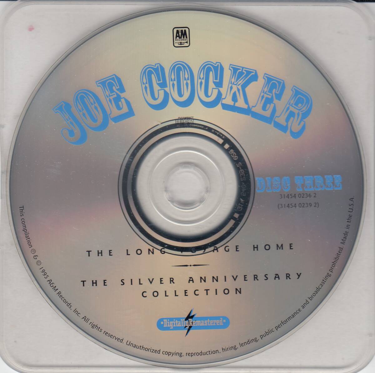 輸 Joe Cocker The Long Voyage Home: The Silver Anniversary Collection 4CD◆規格番号■3145402362◆送料無料■即決●交渉有_画像5