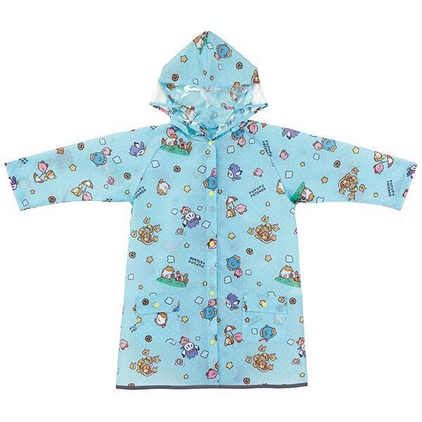 星のカービィ キッズレインコート ランドセル対応 防水 カッパ 合羽 雨がっぱ 雨合羽 プププ・フレンズ キッズ 子供 子ども スケーター