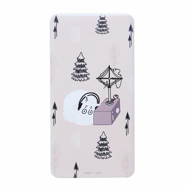  Moomin мобильный аккумулятор 4000mAh USBUSB Type-C lithium ион полимер зарядное устройство 2.1A