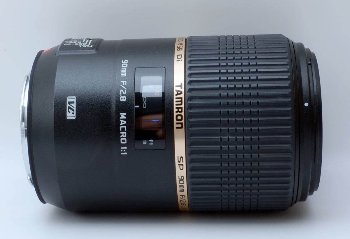 ★TAMRON 90mm F2.8 VC F004 Canon用★人気単焦点 1ヶ月動作補償あり！
